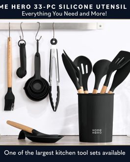 Home Hero 33 Pcs Kitchen Cooking Utensils Set