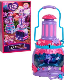 HOLOBRITE Pixie Lantern, Virtual Dancing and Interactive Games, Includes 5-inch Pixie Doll, Over 200 Ways to Play