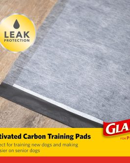 Glad for Pets Black Charcoal Puppy Pads