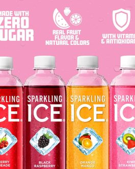 Sparkling Ice Purple Variety Pack, Flavored Water, Zero Sugar